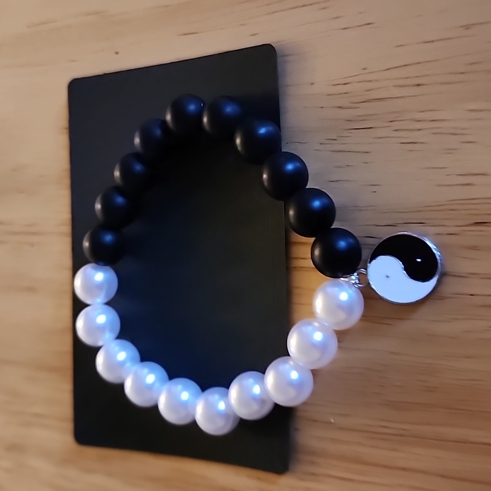 Handmade Yin-Yang Inspired Bracelet